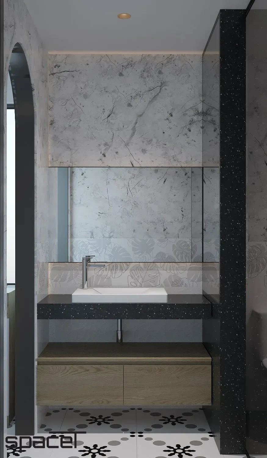 Phòng tắm - Nhà phố Quận 10 - Phong cách Modern | Space T