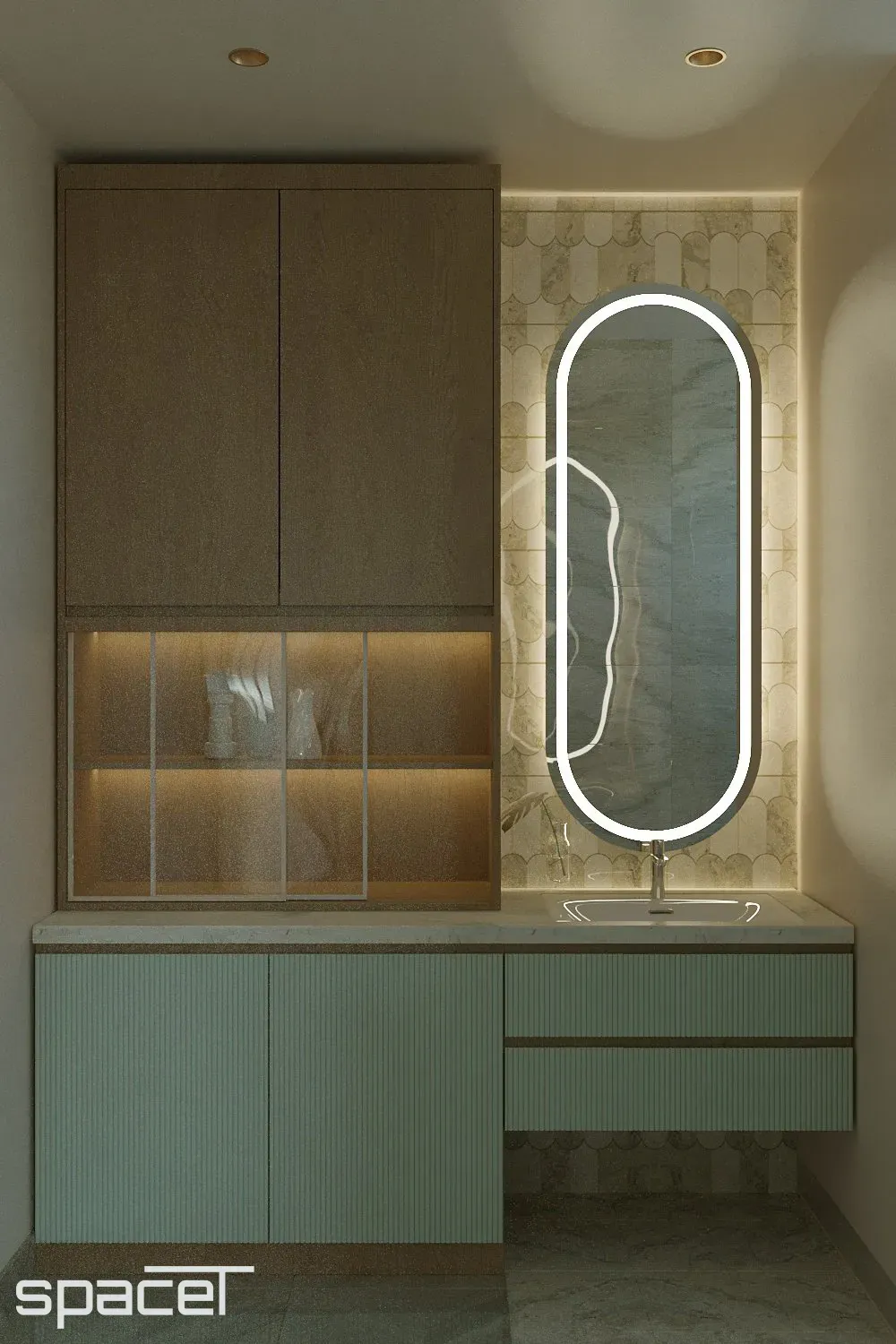 Phòng tắm - Nhà phố tại Quận 10 - Phong cách Modern | Space T