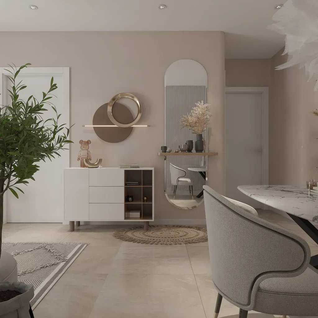 Phòng ăn - Căn hộ Saigon South Residence - Phong cách Modern | Space T