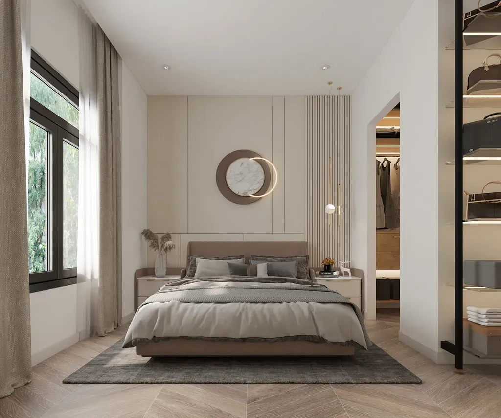 Phòng ngủ - Căn hộ Saigon South Residence - Phong cách Modern | Space T