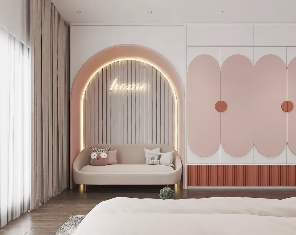Phòng ngủ - Nhà phố Bà Rịa Vũng Tàu - Phong cách Modern | Space T