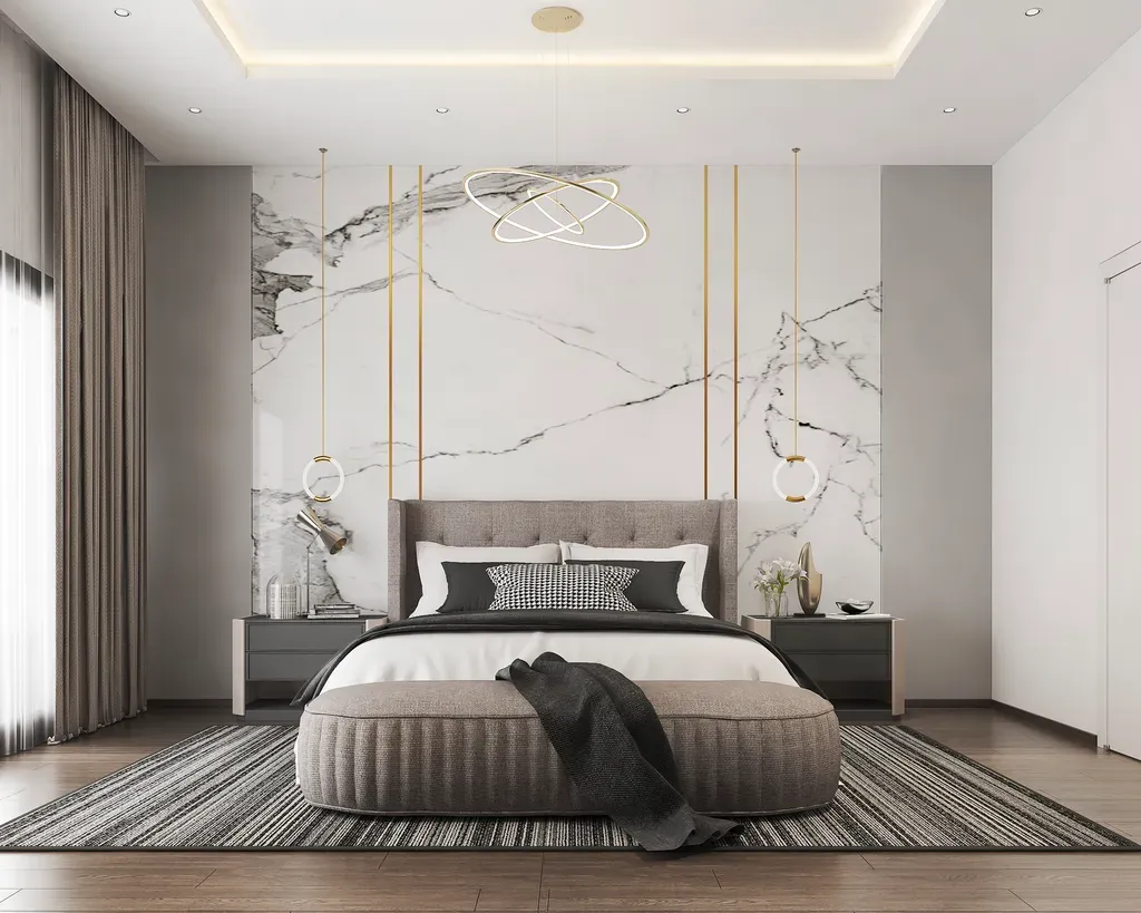 Phòng ngủ - Nhà phố Bà Rịa Vũng Tàu - Phong cách Modern | Space T