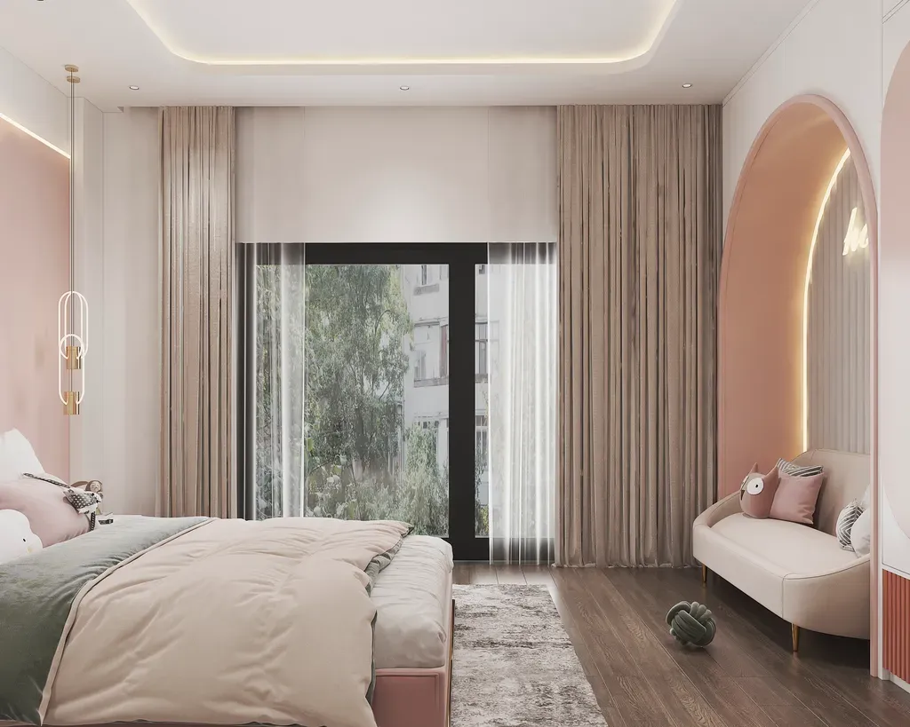 Phòng ngủ - Nhà phố Bà Rịa Vũng Tàu - Phong cách Modern | Space T