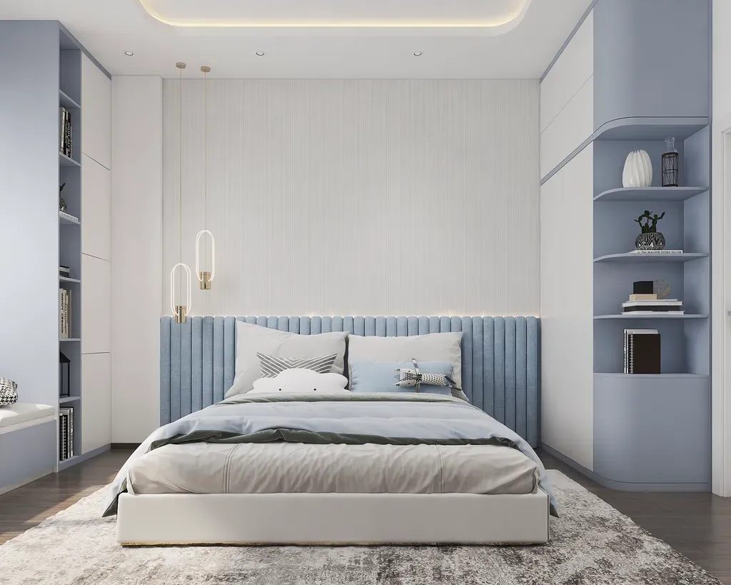 Phòng ngủ - Nhà phố Bà Rịa Vũng Tàu - Phong cách Modern | Space T