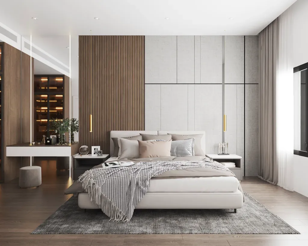 Phòng ngủ - Nhà phố tại Bà Rịa Vũng Tàu - Phong cách Modern | Space T