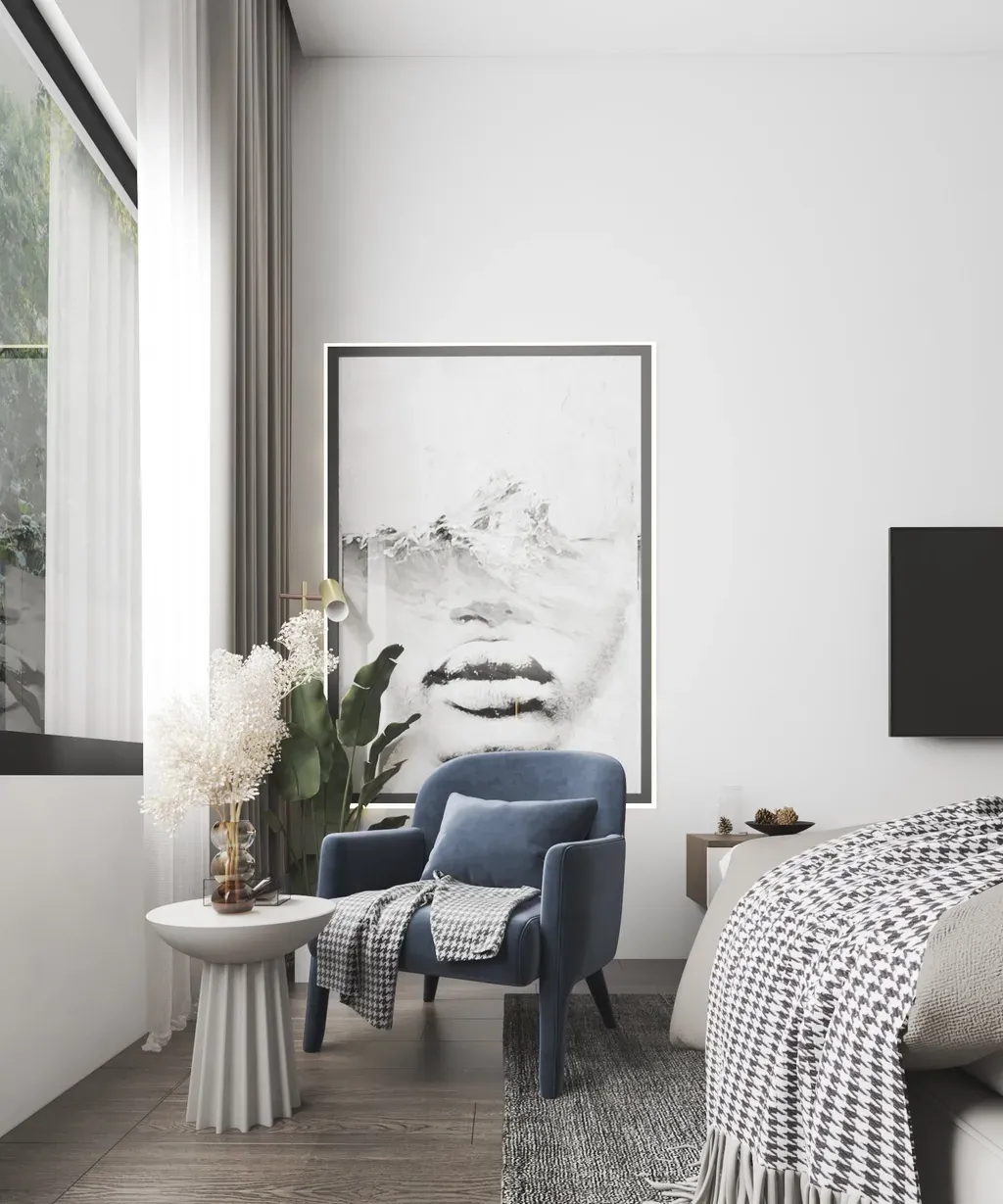 Phòng ngủ - Nhà phố tại Bà Rịa Vũng Tàu - Phong cách Modern | Space T