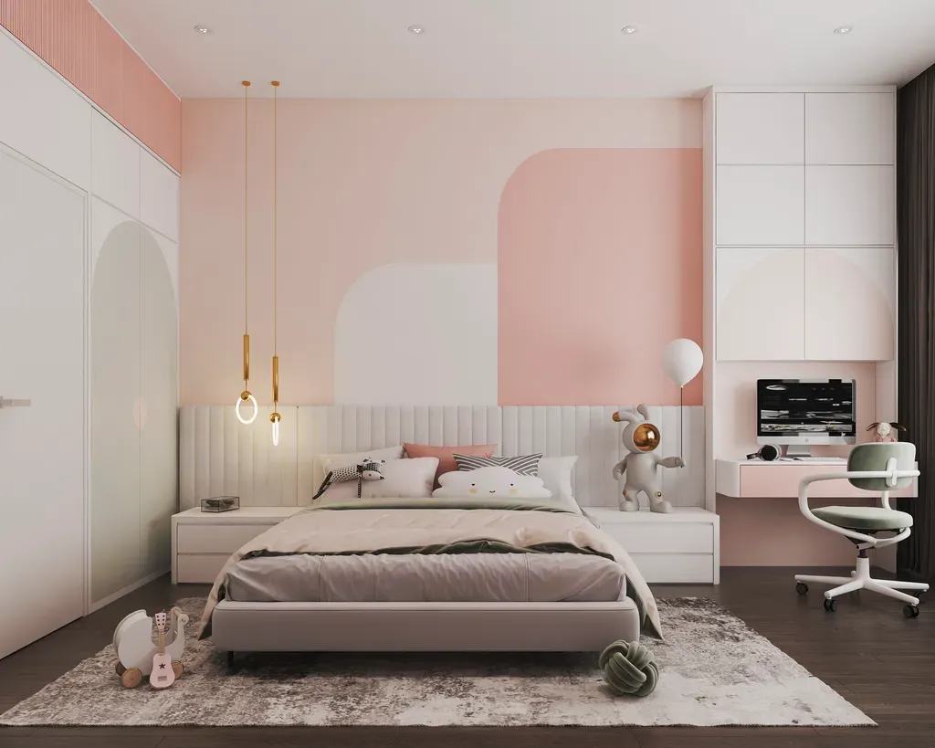 Phòng cho bé - Nhà phố tại Bà Rịa Vũng Tàu - Phong cách Modern | Space T