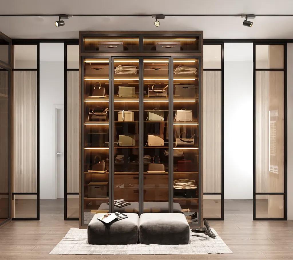 Phòng thay đồ - Nhà phố tại Bà Rịa Vũng Tàu - Phong cách Modern | Space T