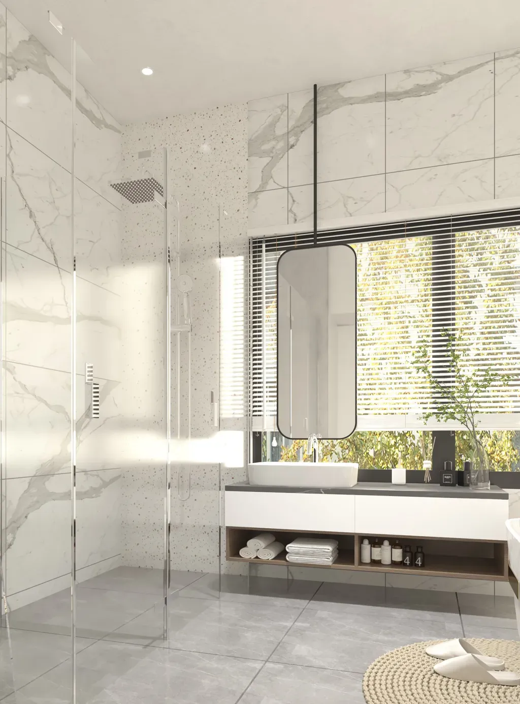 Phòng tắm - Nhà phố tại Bà Rịa Vũng Tàu - Phong cách Modern | Space T
