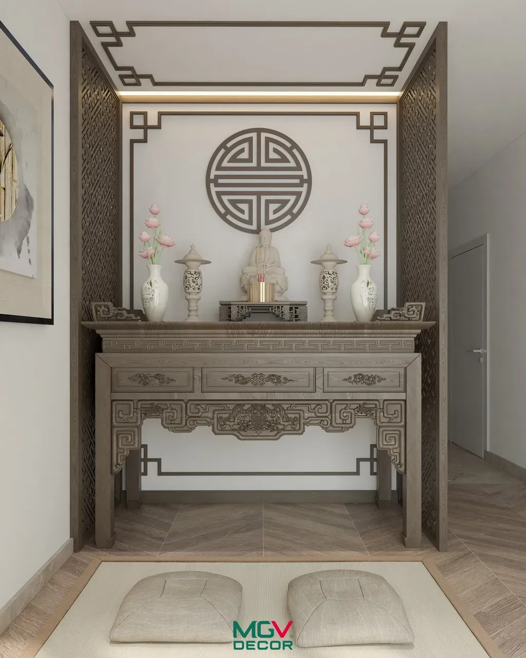 Phòng thờ - Nhà phố tại Bà Rịa - Vũng Tàu - Phong cách Modern | Space T