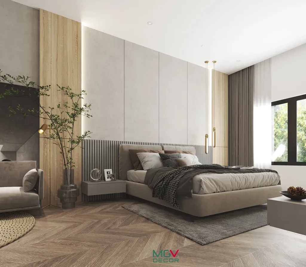 Phòng ngủ - Nhà phố tại Bà Rịa - Vũng Tàu - Phong cách Modern | Space T