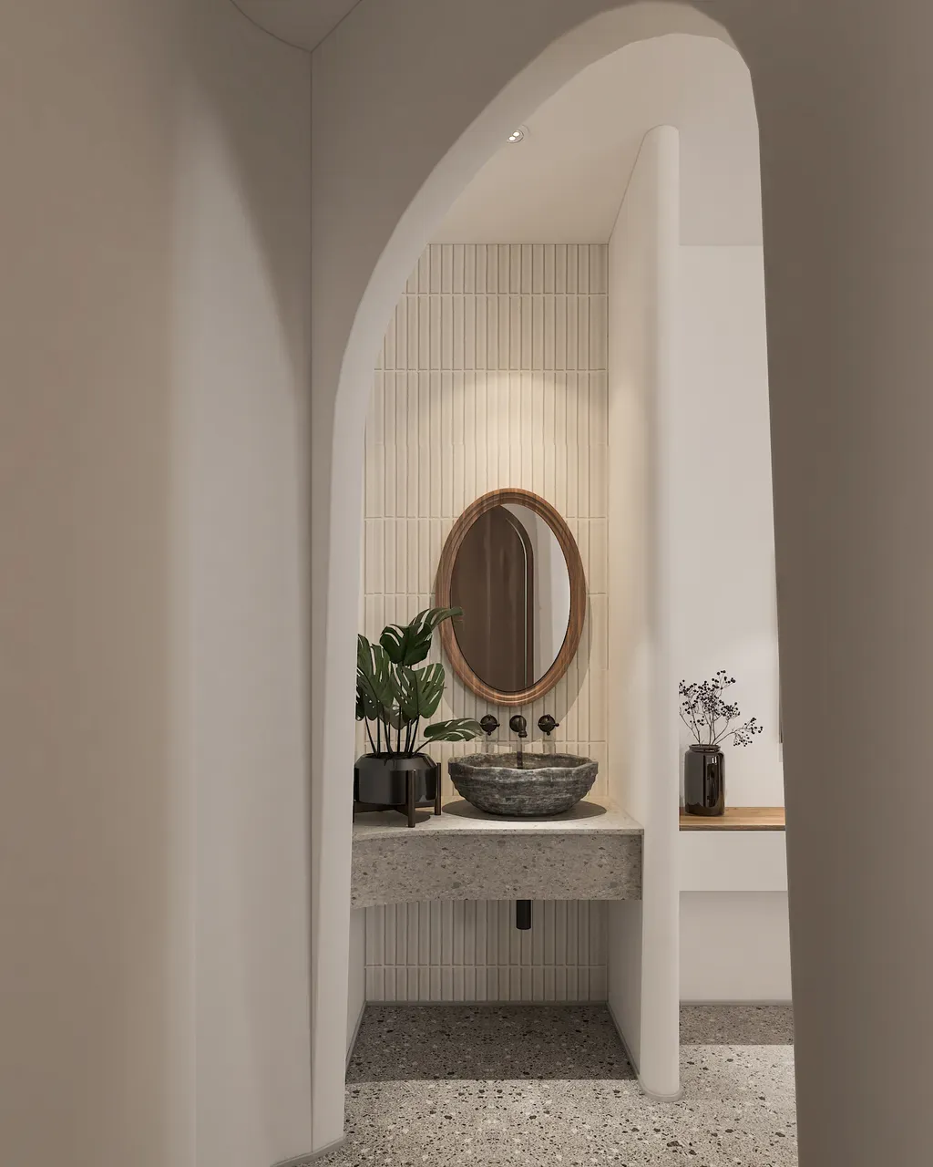 Nhà phố gạch đỏ Bà Rịa - Vũng Tàu - Phong cách Modern | Space T