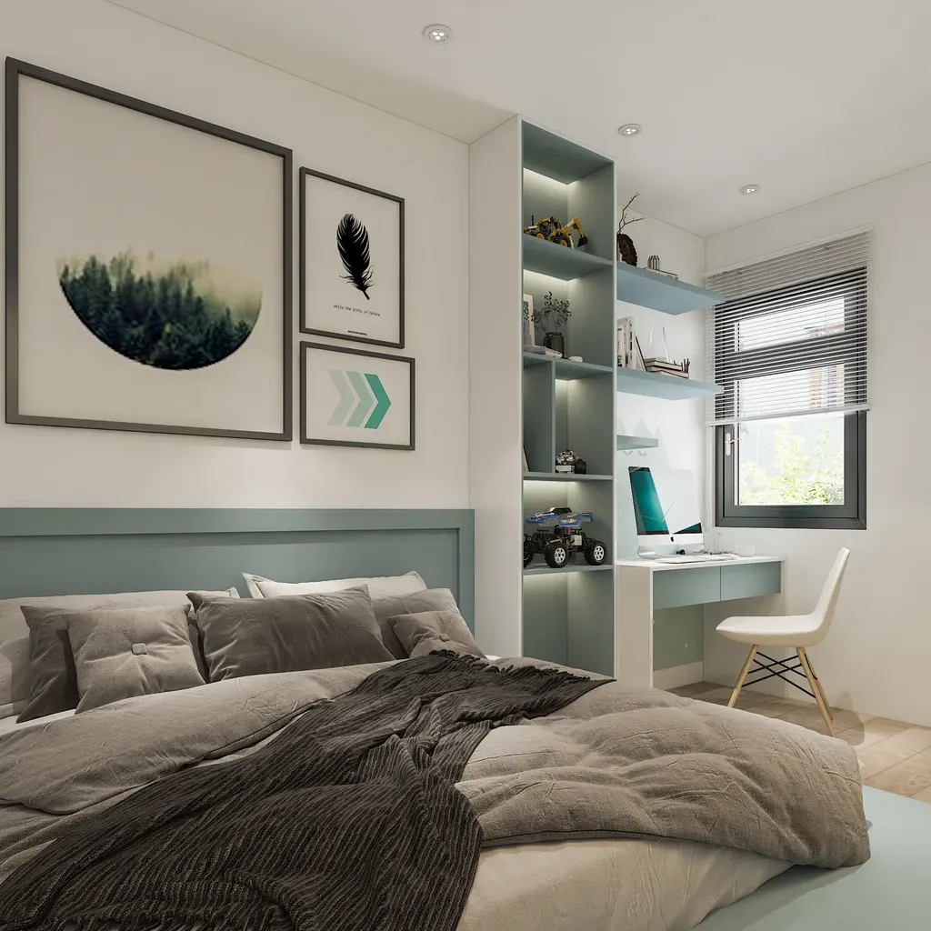 Phòng ngủ - Căn hộ Celadon City (Nhà mẫu) - Phong cách Neo Classic | Space T