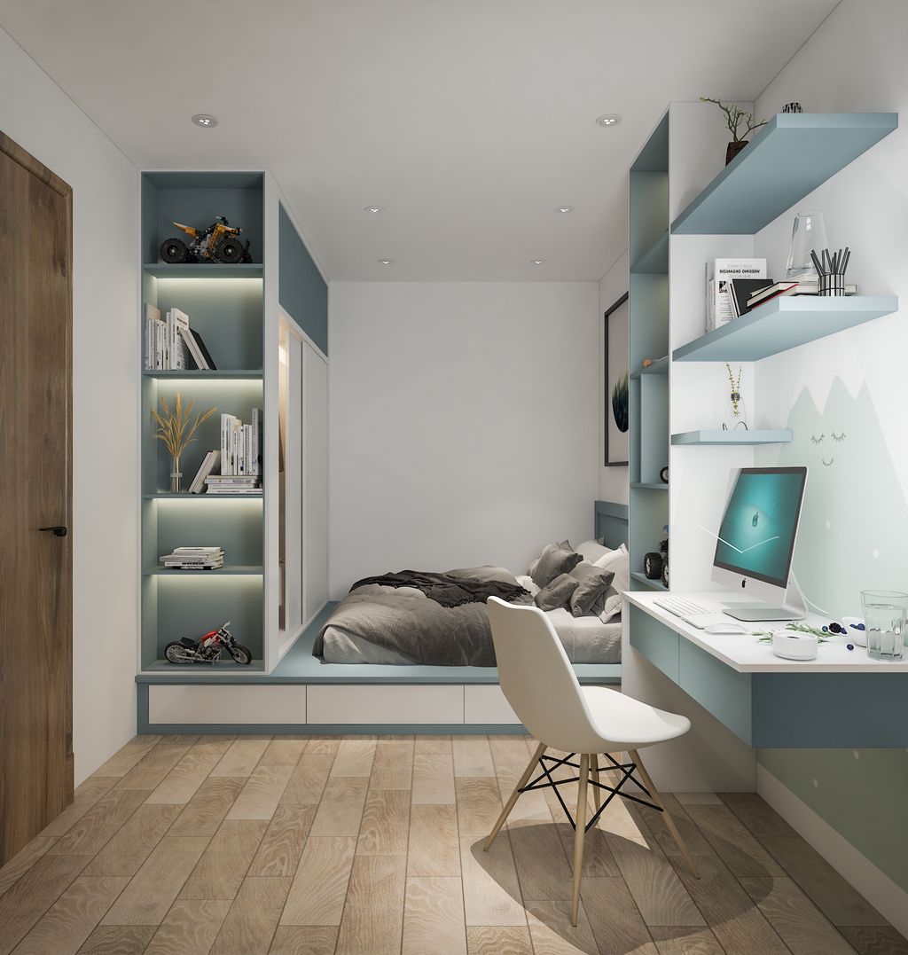 Phòng ngủ - Căn hộ Celadon City (Nhà mẫu) - Phong cách Neo Classic  | Space T
