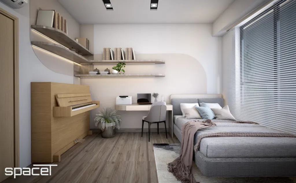 Phòng ngủ - Căn hộ The Ascentia - Phong cách Modern | Space T