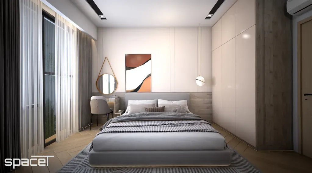 Phòng ngủ - Căn hộ The Ascentia - Phong cách Modern | Space T