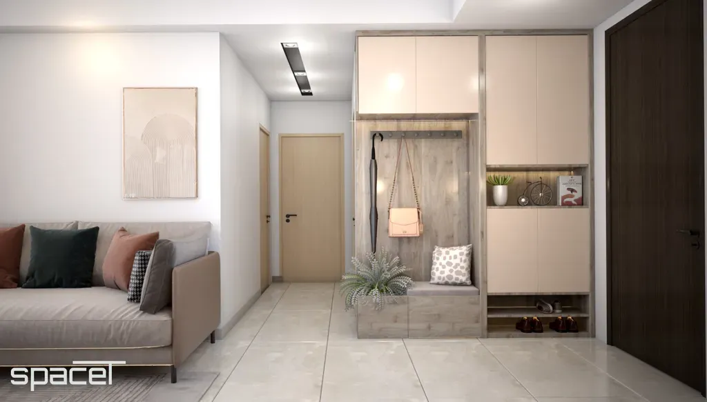 Lối vào - Căn hộ The Ascentia - Phong cách Modern | Space T