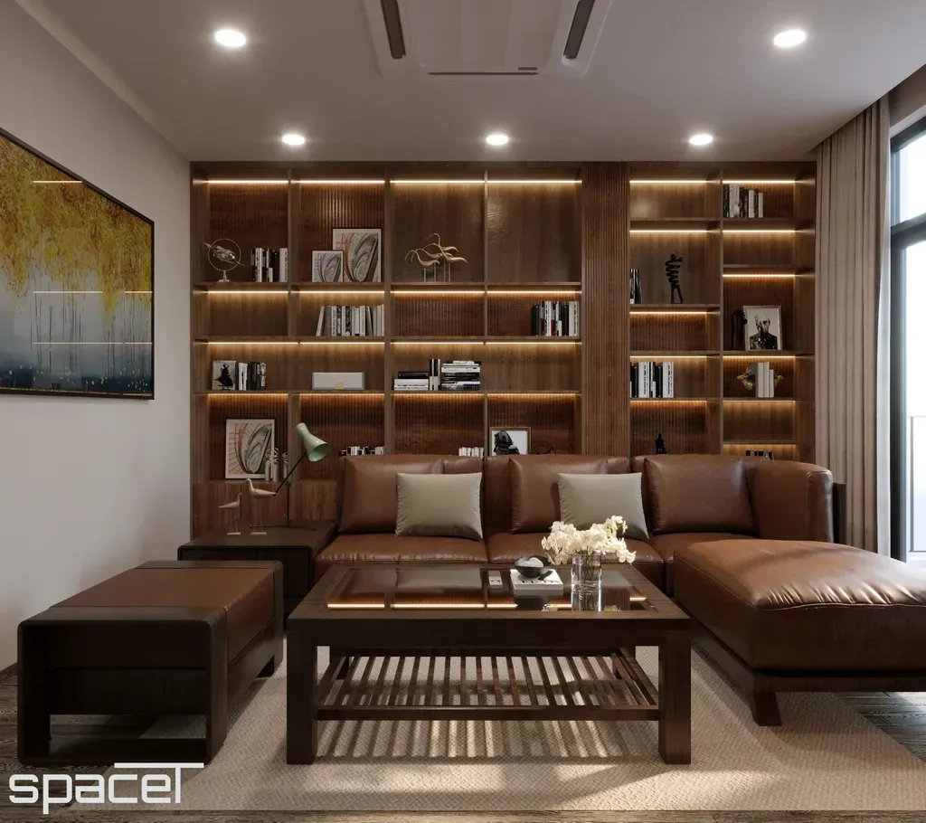 Phòng khách - Shophouse The Manhattan Glory - Phong cách Modern | Space T