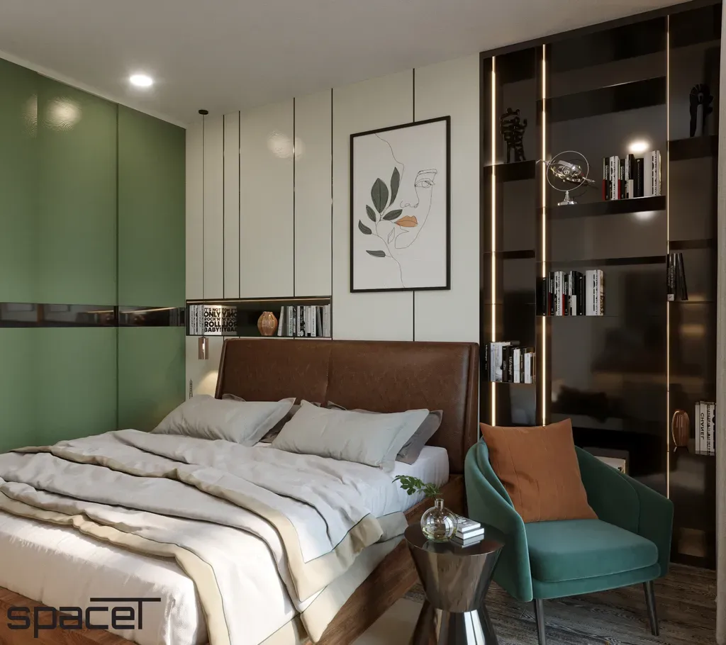 Phòng ngủ - Shophouse The Manhattan Glory - Phong cách Modern | Space T