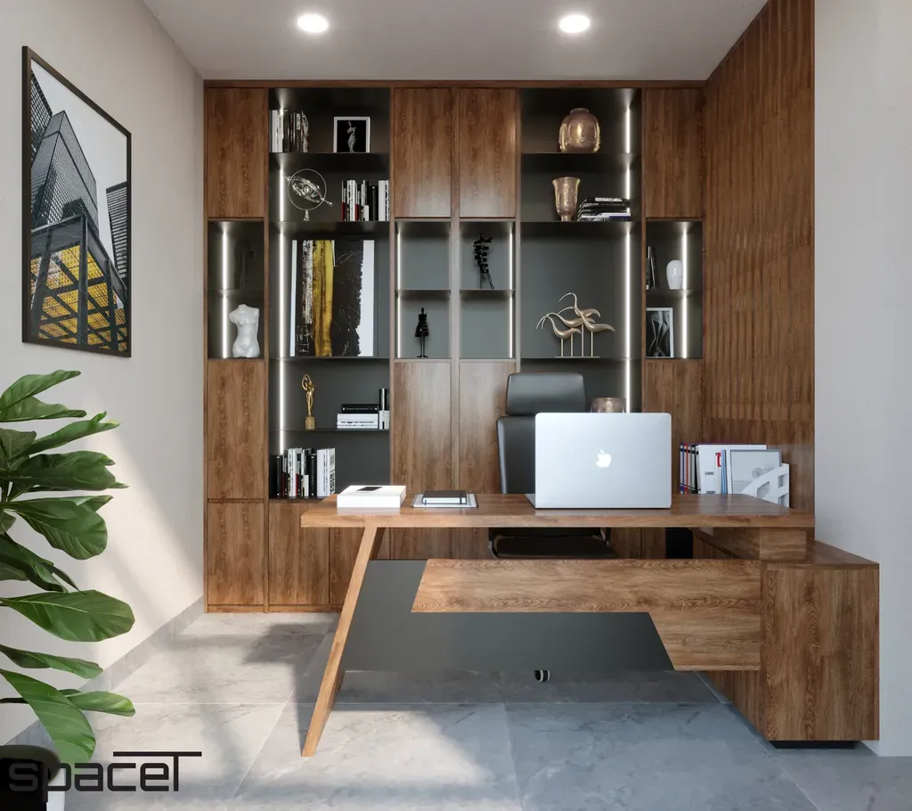 Phòng làm việc - Shophouse The Manhattan Glory - Phong cách Modern | Space T