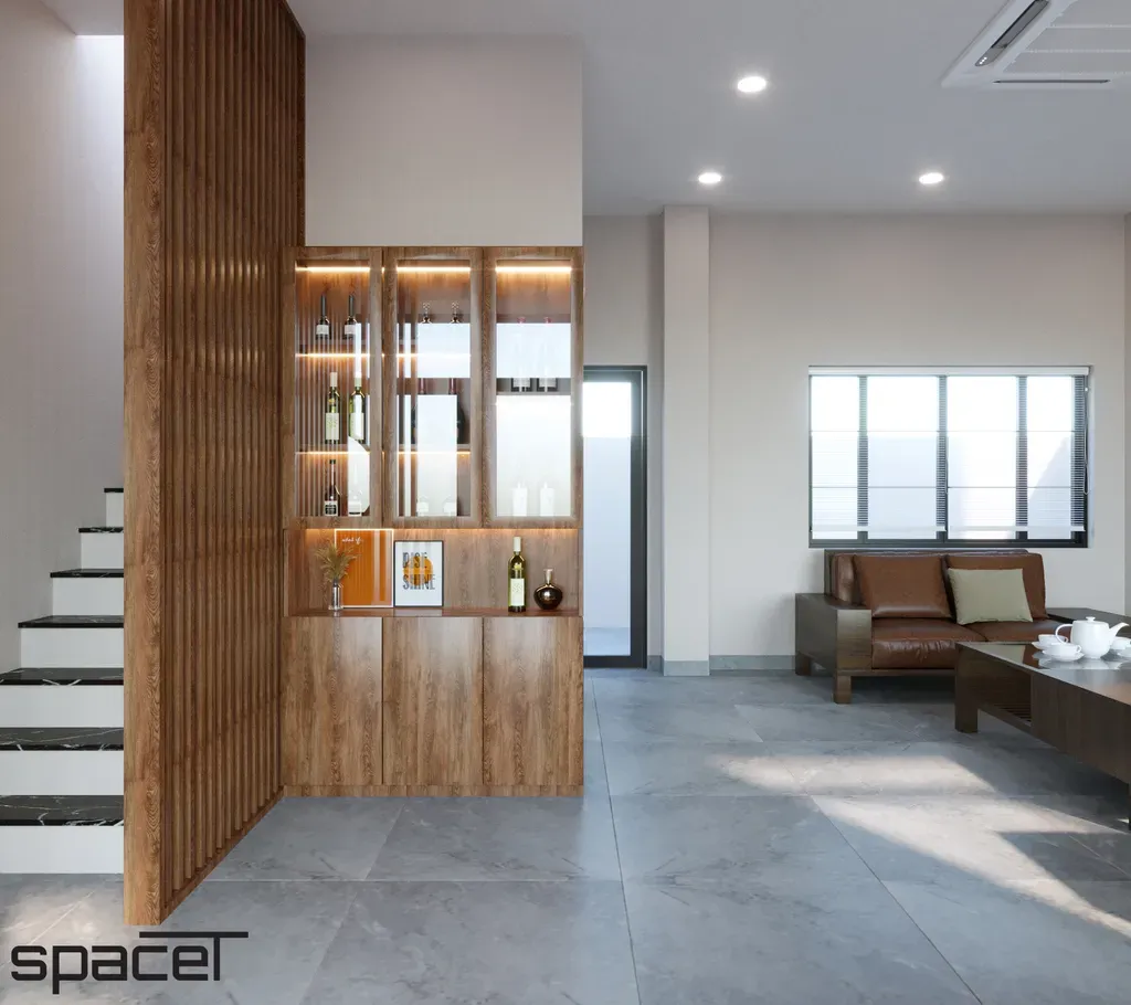 Phòng khách - Shophouse The Manhattan Glory - Phong cách Modern | Space T