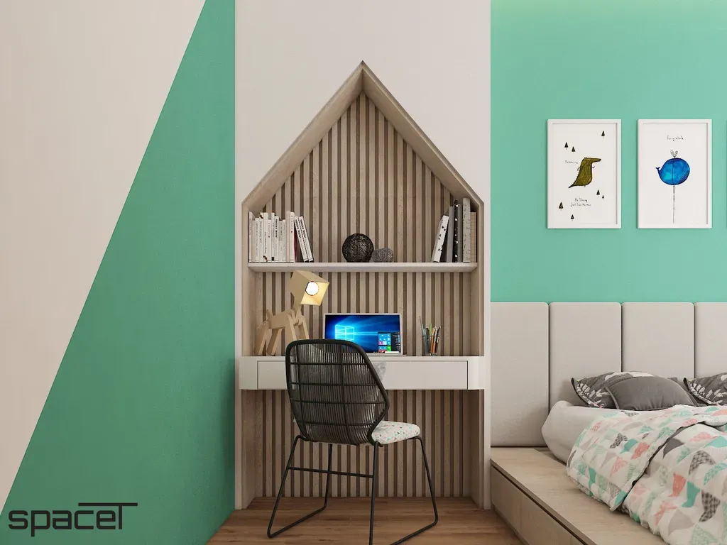 Phòng cho bé - Nhà phố Quận 12 - Phong cách Modern + Minimalist | Space T