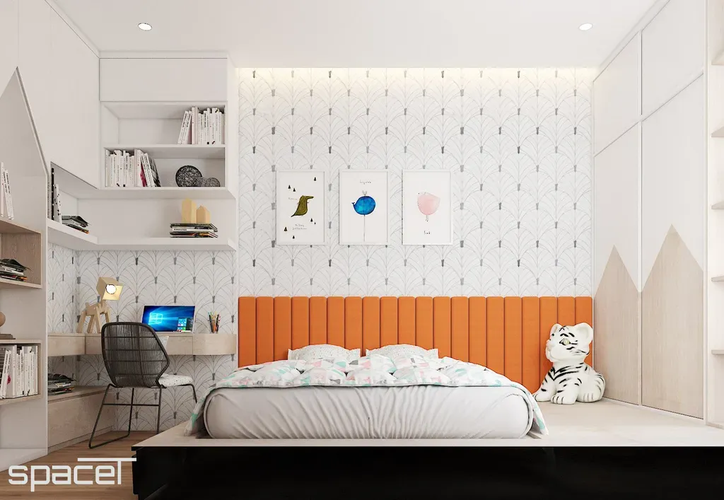 Phòng cho bé - Nhà phố Quận 12 - Phong cách Modern Minimalist | Space T