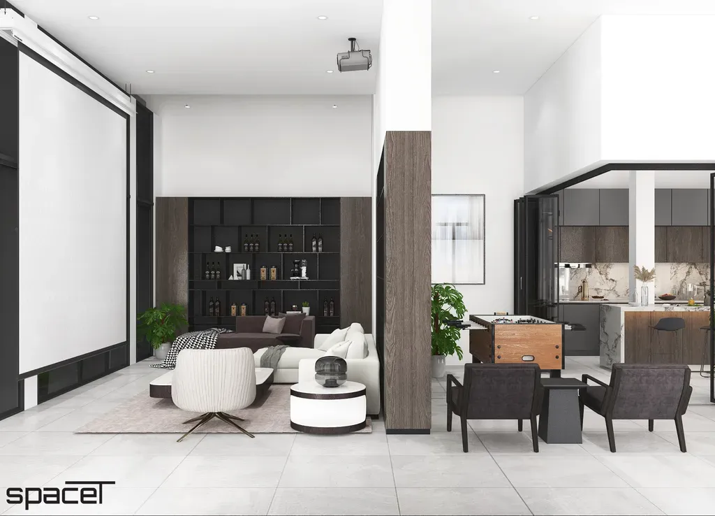 Phòng khách - Villa Dầu Tiếng (Bình Dương) - Phong cách Modern | Space T