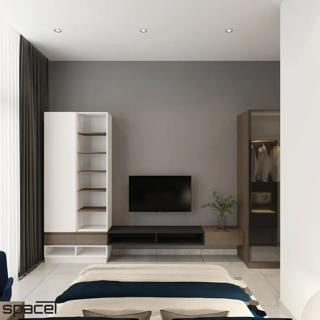 Phòng ngủ - Villa Dầu Tiếng (Bình Dương) - Phong cách Modern | Space T