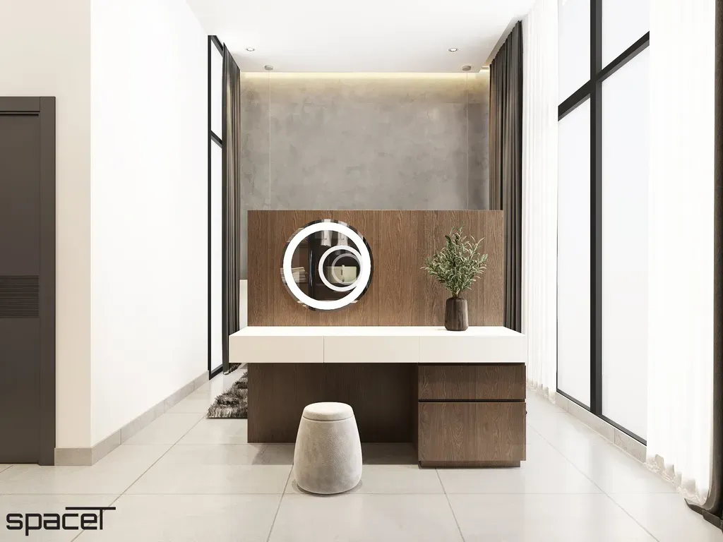 Phòng ngủ - Villa Dầu Tiếng (Bình Dương) - Phong cách Modern | Space T