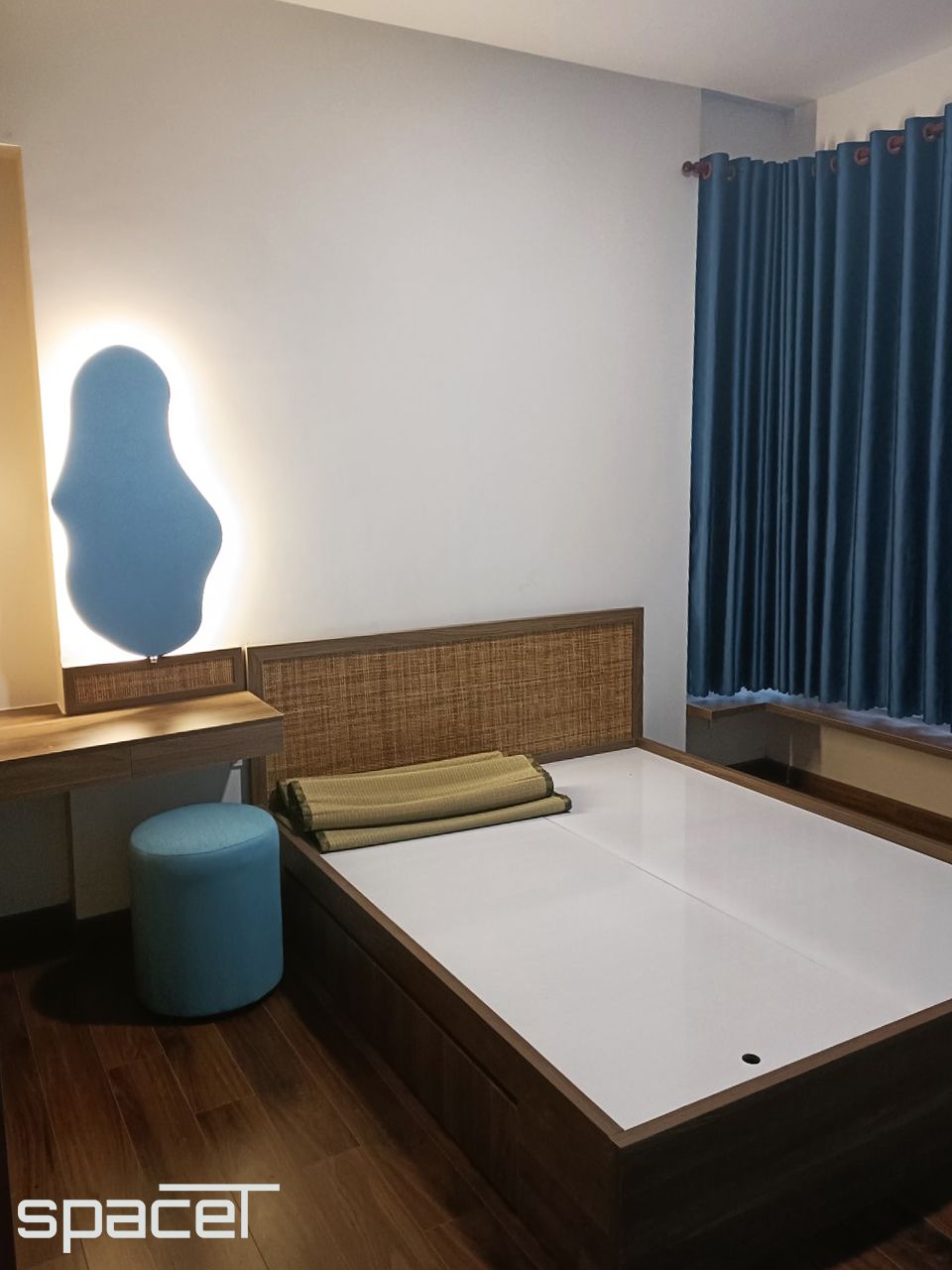 Phòng ngủ - Căn hộ Akari City Q. Bình Tân - Phong cách Japandi  | Space T