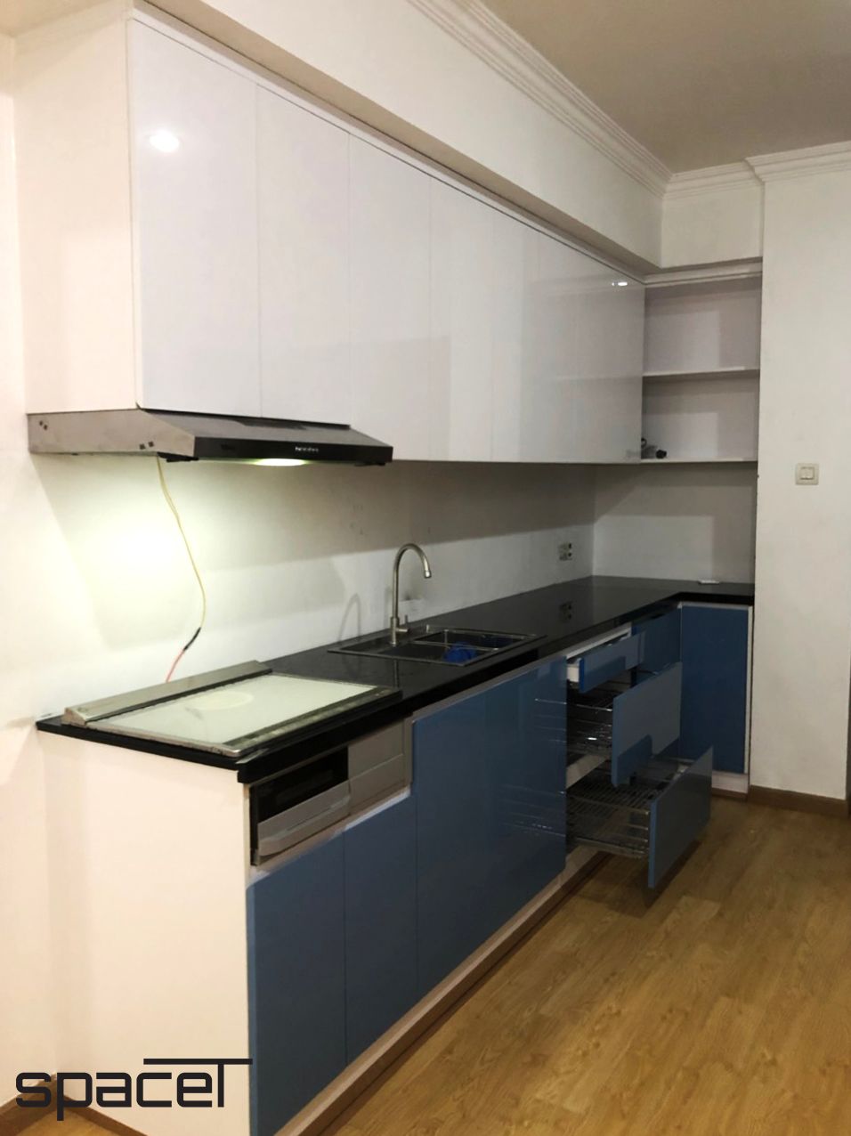 Phòng bếp - Căn hộ chung cư Phúc Yên - Phong cách Modern  | Space T