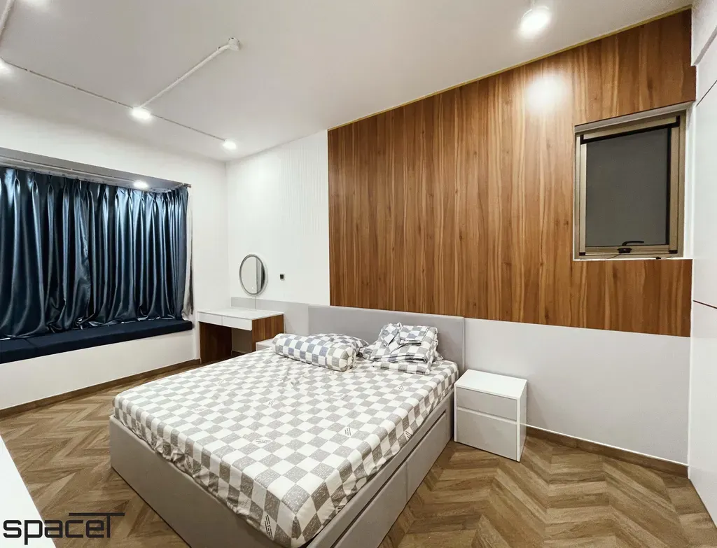 Phòng ngủ - Căn hộ The Peak (Midtown Phú Mỹ Hưng) - Phong cách Modern | Space T