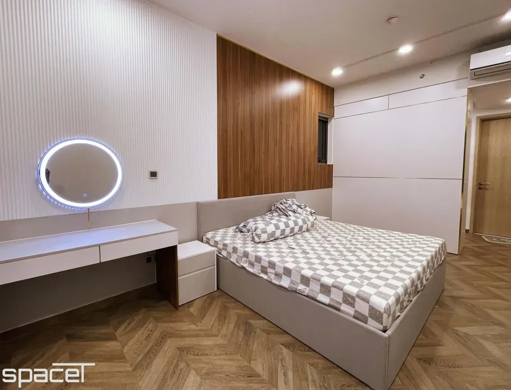 Phòng ngủ - Căn hộ The Peak (Midtown Phú Mỹ Hưng) - Phong cách Modern | Space T
