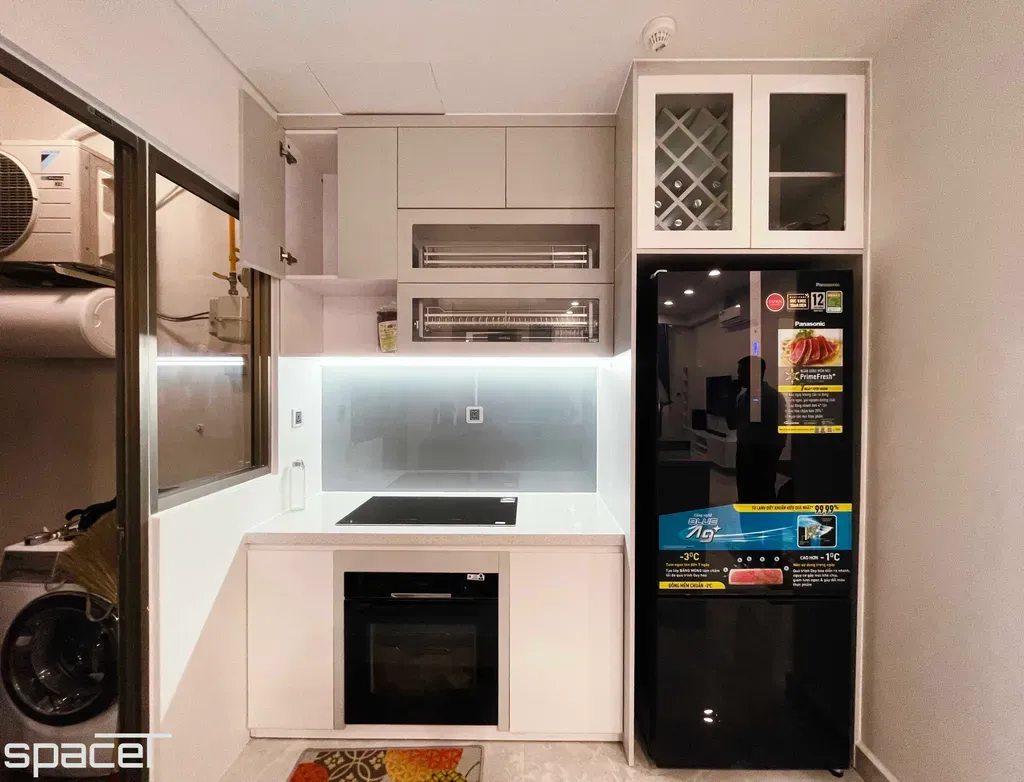Phòng bếp - Căn hộ The Peak (Midtown Phú Mỹ Hưng) - Phong cách Modern | Space T