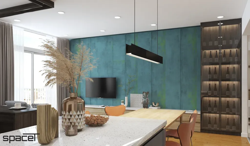 Phòng ăn - Căn hộ Terra Mia - Phong cách Modern | Space T