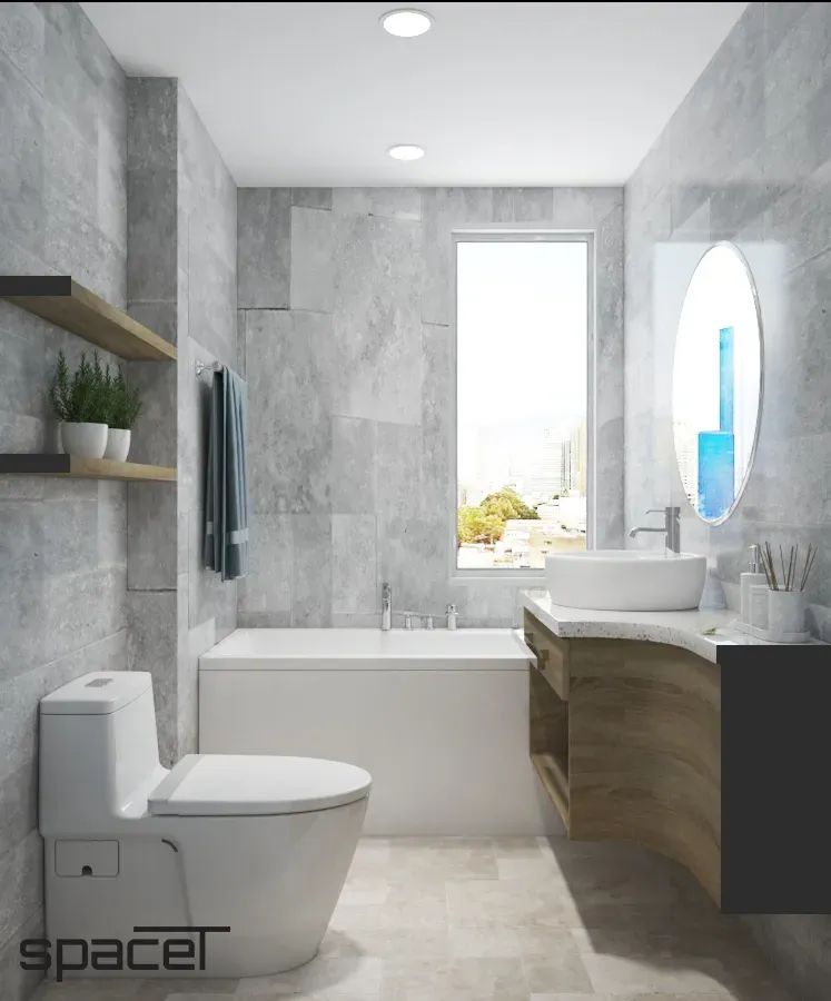 Phòng tắm - Căn hộ Terra Mia - Phong cách Modern | Space T