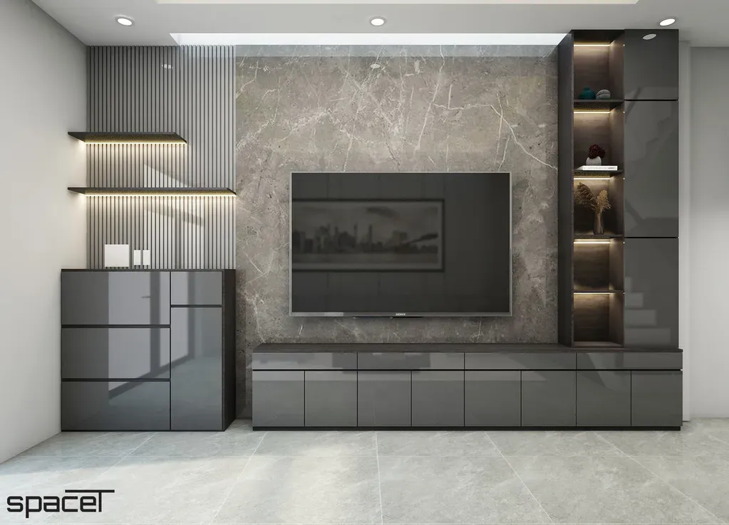Phòng khách - Nhà phố Phước Điền Citizen - Phong cách Modern | Space T
