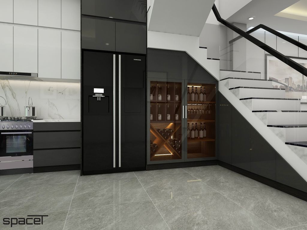 Phòng bếp - Nhà phố Phước Điền Citizen - Phong cách Modern  | Space T