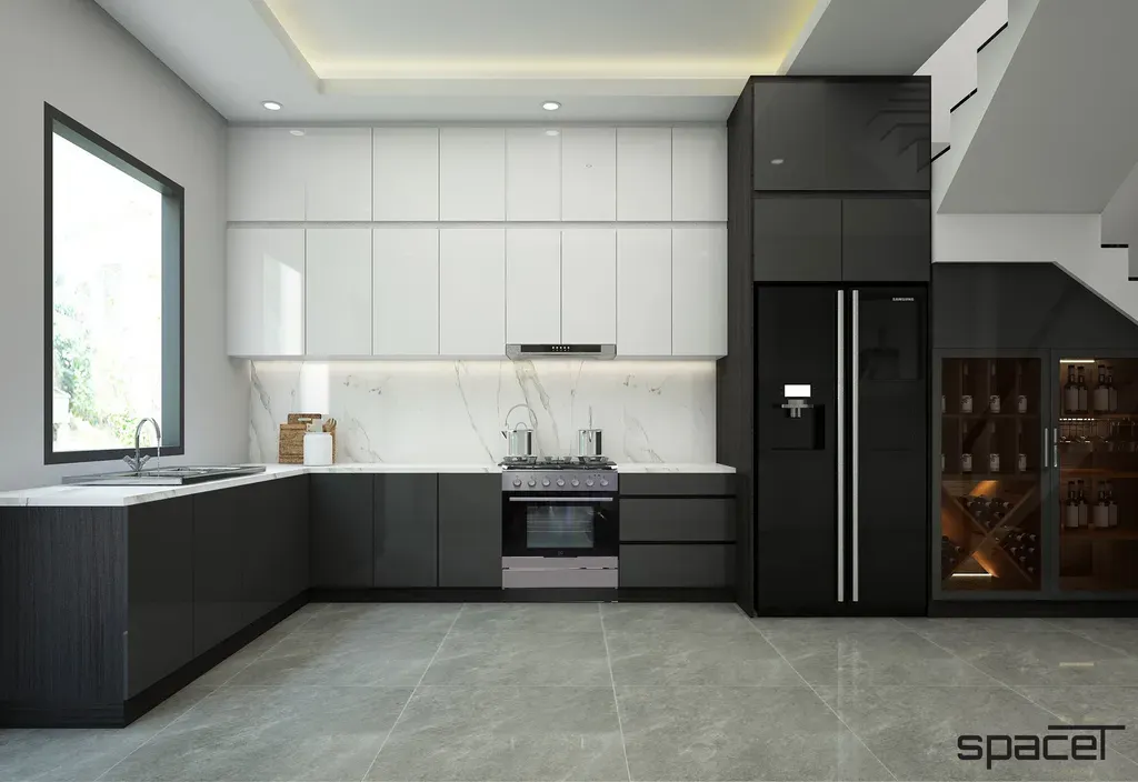 Phòng bếp - Nhà phố Phước Điền Citizen - Phong cách Modern | Space T
