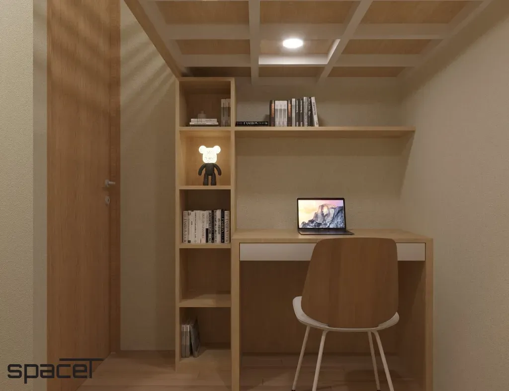 Phòng làm việc - Nhà phố Bình Thạnh - Phong cách Scandinavian | Space T