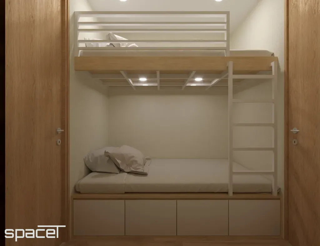 Phòng ngủ - Nhà phố Bình Thạnh - Phong cách Scandinavian | Space T