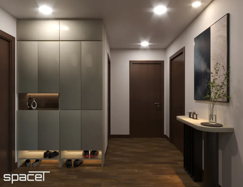 Lối vào - Căn hộ Eco Green Saigon Quận 7 - Phong cách Modern | Space T