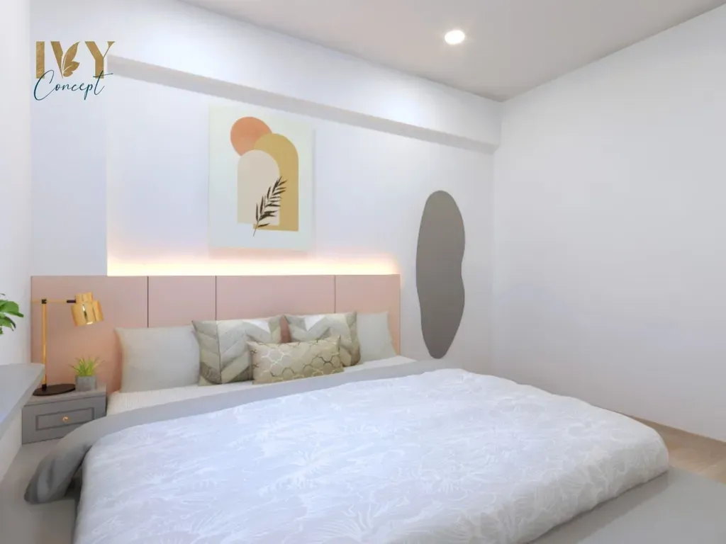 Phòng ngủ - Căn hộ Citi Esto Q.2 - Phong cách Modern | Space T