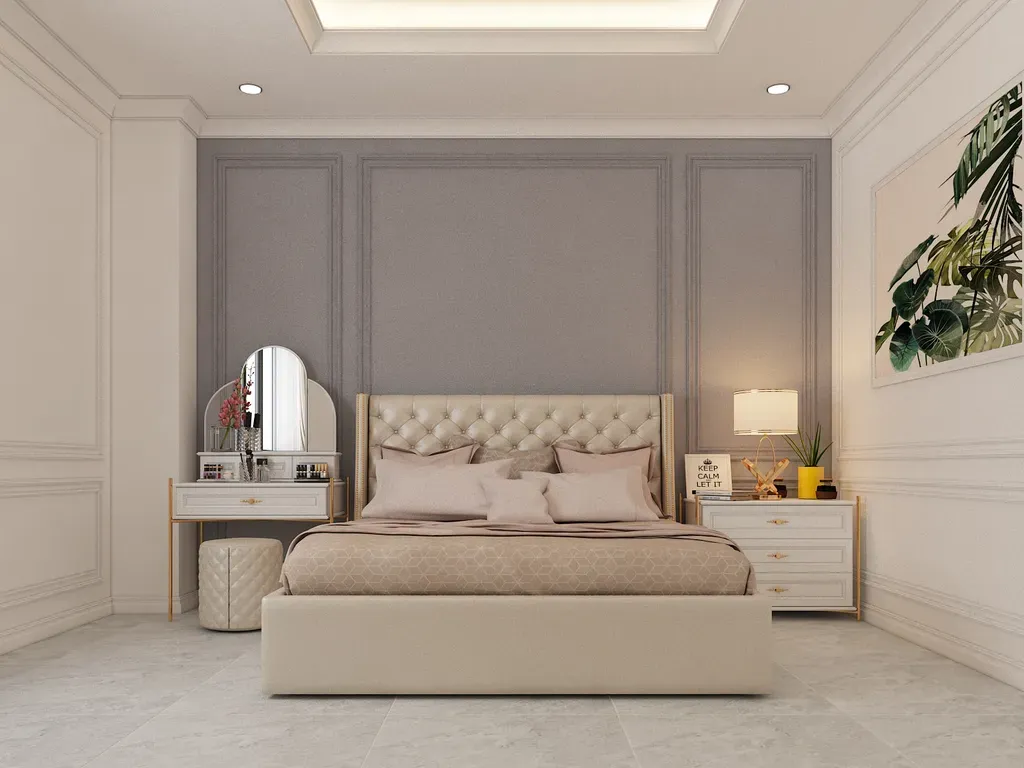 Phòng ngủ - Căn hộ Đường Phạm Văn Chí Quận 6 - Phong cách Neo Classic | Space T