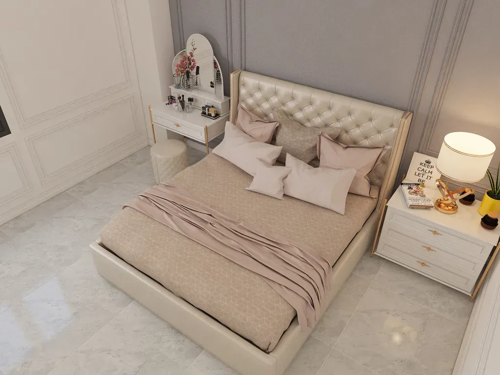 Phòng ngủ - Căn hộ Đường Phạm Văn Chí Quận 6 - Phong cách Neo Classic | Space T