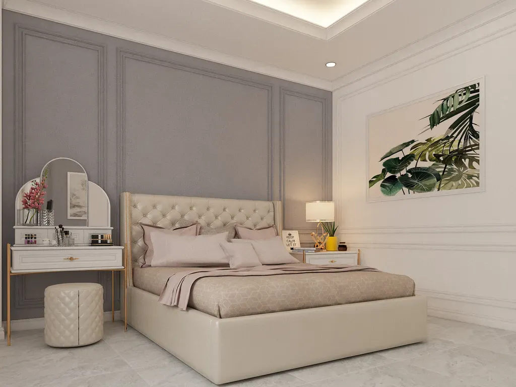 Phòng ngủ - Căn hộ Đường Phạm Văn Chí Quận 6 - Phong cách Neo Classic | Space T