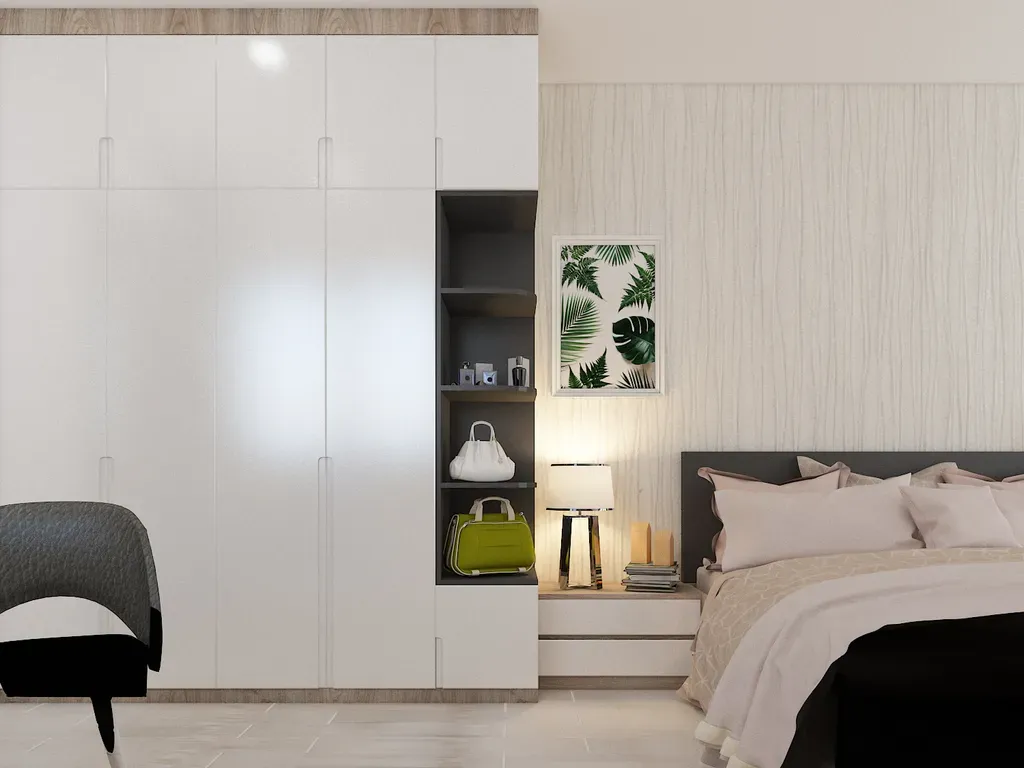 Phòng ngủ - Nhà phố Hoàng Hoa Thám Q. Bình Thạnh - Phong cách Modern | Space T