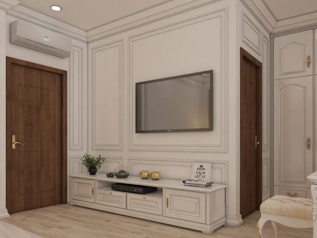 Phòng ngủ - Nhà phố Trần Bá Giao Gò Vấp - Phong cách Neo Classic | Space T