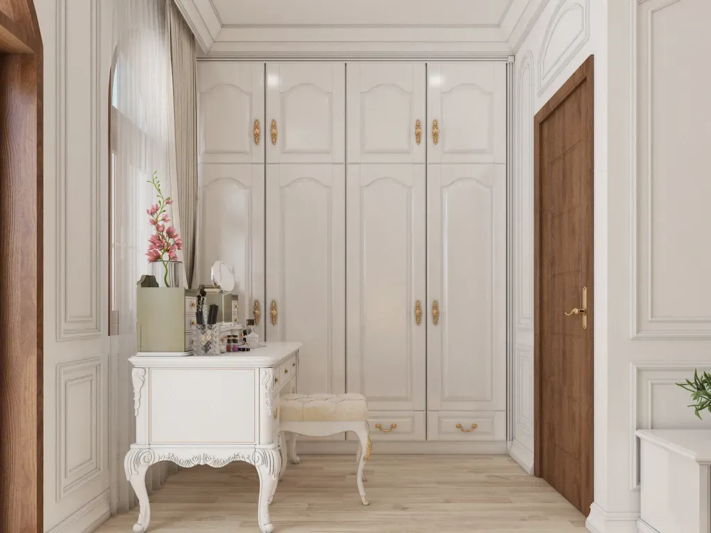 Phòng ngủ - Nhà phố Trần Bá Giao Gò Vấp - Phong cách Neo Classic | Space T